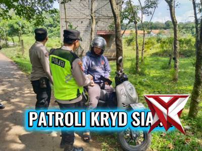 Patroli Kryd Polsek Pampangan polres OKI