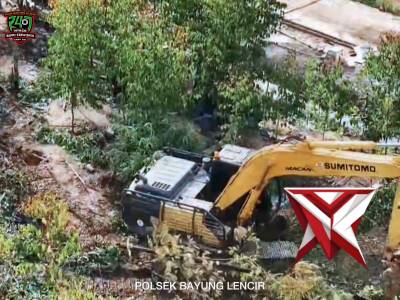Penertiban illegal drilling polsek bayung lencir?????