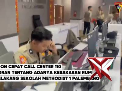 POLDA SUMSEL
Respon Cepat Call center 110