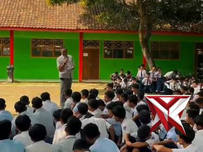 Pembinaan, Penyuluhan dan Himbauan Sat Binmas kepada Siswa dan siswi SMPN 1 Margasari