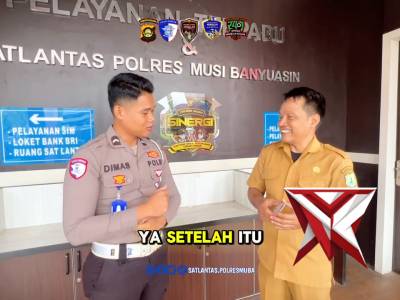 Pelayanan Terpadu Sat lantas Polres Muba.