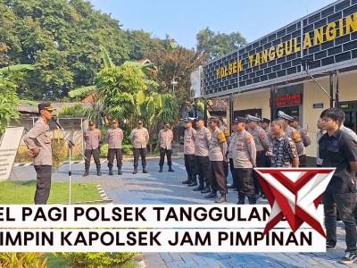 Kapolsek Tanggulangin Pimpin Apel Pagi, Tekankan Edukasi Kamtibmas dan Pelayanan Publik - PoliceTube