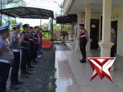 Apel konsolidasi personil polres ogan ilir