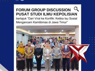 Dari Viral ke Konflik, Polda Jatim dan UNAIR Perkuat Pencegahan Kamtibmas