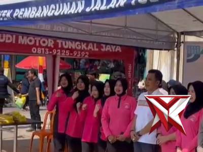 GERAKAN PANGAN MURAH POLSEK TUNGKAL JAYA.