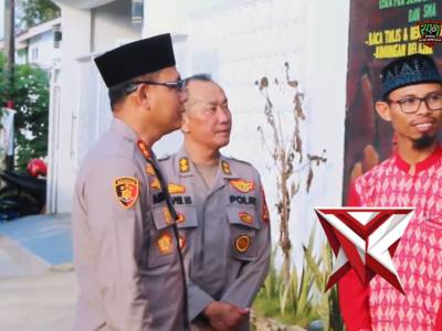 Polda Sumsel Resmikan Sumur Bor di Ponpes Tahfizh Romadhon - PoliceTube