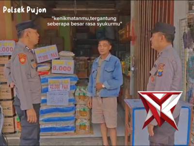 Patroli obyek vital wilayah hukum polsek pujon