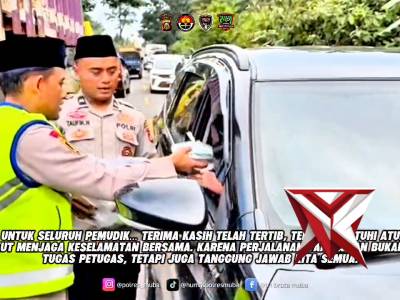 Terimakasih atas dedikasi dan loyalitas Polres Muba