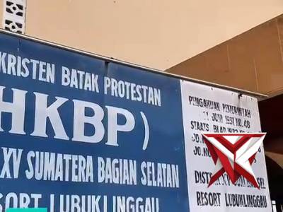 Pastikan Keamanan Ibadah, Kapolres Musi Rawas Pantau Langsung Giat  Ibadah di Gereja