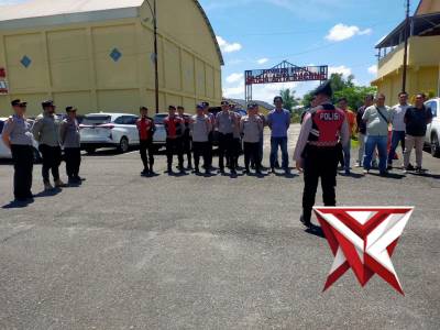 Apel dan Pelaksanaan KRYD Peleton II siaga Polres OKI