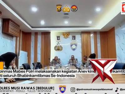 Dalam semangat pengabdian tanpa batas, Bhabinkamtibmas Polres Musi Rawas kembali meneguhkan komitmen