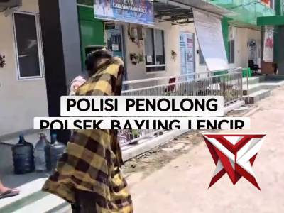 Kapolsek Bayung Lencir Polisi Penolong ???
