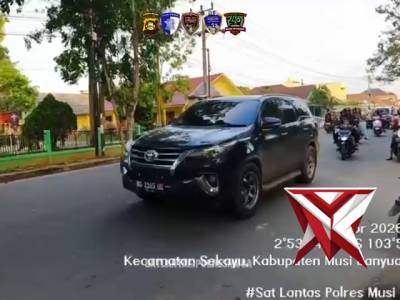 Giat sat lantas polres muba