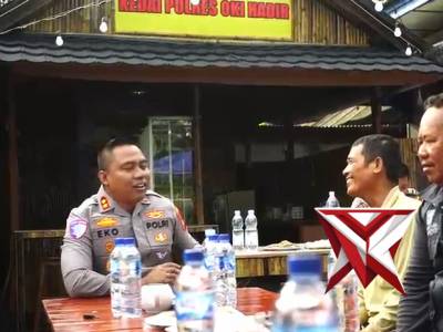 Ngopi bersama Polri & Ojek daerah