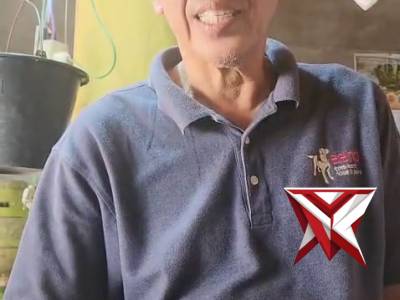 Ucapan terima kasih warga Desa Muara Batun atas kinerja Polsek Jejawi dalam menjaga Kamtibmas