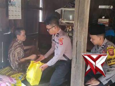 pemberian sembako polres Muba LT7 - PoliceTube
