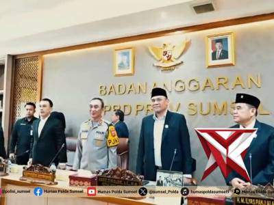 Kapolda Sumsel Laksanakan Lawatan Kerja dan Silaturahmi ke Ketua DPRD Provinsi Sumatera Selatan PALE