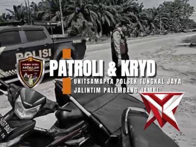 PATROLI/KRYD POLSEK TUNGKAL JAYA. SM11