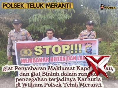 Penyebaran Maklumat Kapolda Riau Tentang Karhutla