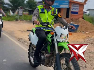Patroli antisipasi gangguan kamtibmas di wilayah hukum Polsek Tungkal Jaya - PoliceTube