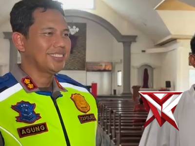 Cek Kesiapan Jumat Agung, Kapolres Mura Sambangi Gereja Santa Maria G1 Mataram