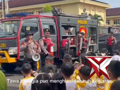 Kunjungan Edukatif TK Keumala Bhayangkari di Polres OKI - PoliceTube