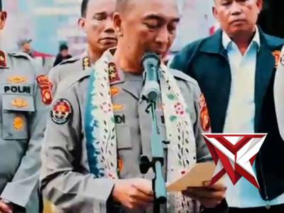 Suasana haru dan bahagia mewarnai Lapangan Gedung Presisi saat Kapolda Sumsel Irjen Pol. Dr. Sandi N - PoliceTube