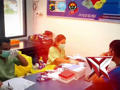 Kegiatan Pemeriksaan Kesehatan Personel Polres Sabu Raijua