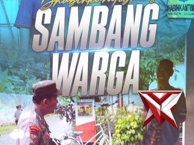 Bhabinkamtibmas Sambang Warga