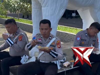 Sat Lantas Polres OKI Gelar Coffee Morning untuk Tingkatkan Pelayanan Publik