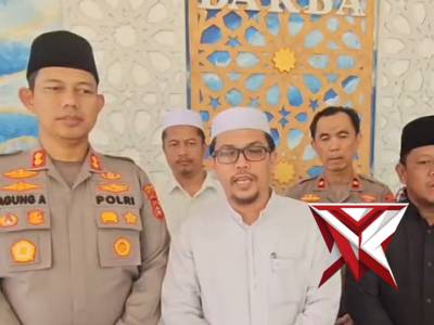 Kunjungan kapolres musi rawas ke kiai munir
