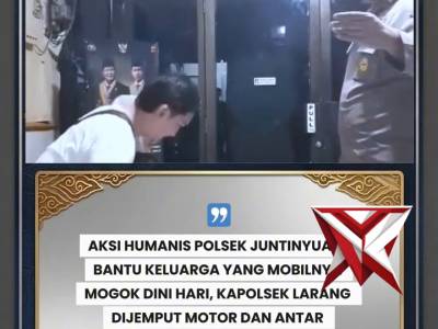 aksi humanis anggota polri - PoliceTube
