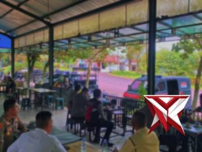 Monitoring situasi gate lahor siang hari