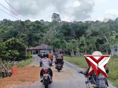 PATROLI KARHUTLA POLSEK SINGKEP BARAT BERSAMA FORKOPIMDA