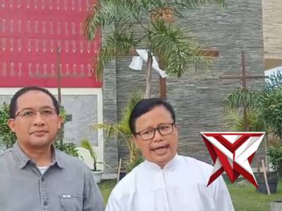 Pastor Kepala Paroki Santo Yosef Tanjung Enim Romo Guido Suprapto Mengucapkan Kepada Polri