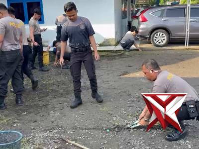 Aksi Nyata Aparat: Pos Polisi Dibersihkan untuk Kenyamanan Warga - PoliceTube
