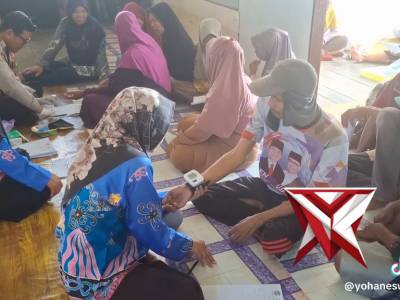 Bhabinkamtibmas Kesehatan Keliling Desa Pematang Limau