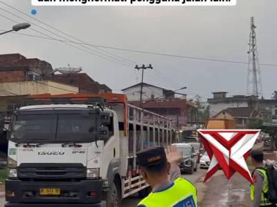 Polres Banyuasin, jaga lalin tetap lancar