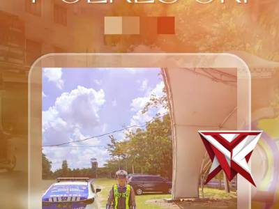 SATLANTAS POLRES OKI MELAKSANAKAN PATROLI DIALOGIS