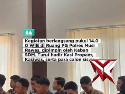 Polres Musi Rawas