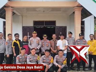 Bersih asri Polsek Muara Kelingi