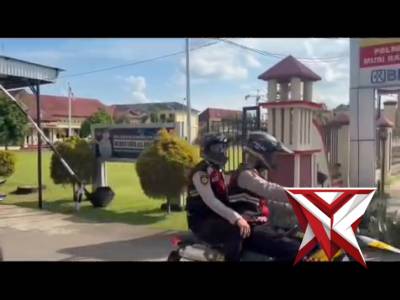 Patroli sat samapta Polres Musirawas.