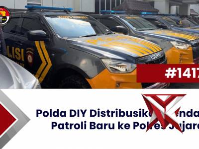 Polda DIY Distribusikan Kendaraan Patroli Baru ke Polres Jajaran | Polda Jogja News #1417