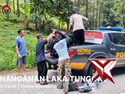 Penanganan laka tunggal - PoliceTube