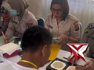 Pelaksanaan Rikkes Tahap I penerimaan Bintara Polri T.A 2026