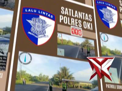 Patroli Sat Lantas Polres OKI - PoliceTube