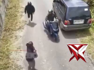 AKSI PEMBERANI PEMOTOR GAGALKAN BEGAL - PoliceTube