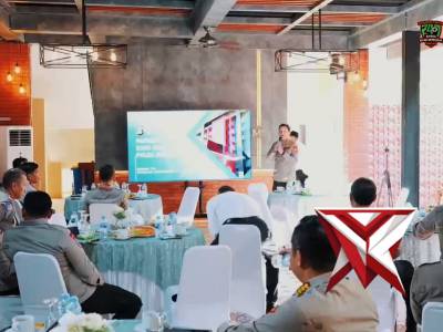 KAPOLDA SUMSEL PIMPIN ACARA COFFE MORNING BERSAMA SELURUH PEJABAT UTAMA POLDA SUMSEL.