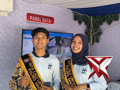 Pos Pelayanan Taman Asti Caruban Polres Madiun