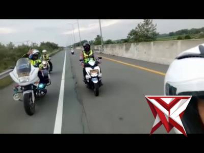 Personil satlantas polres OKI melaksanakan patroli - PoliceTube